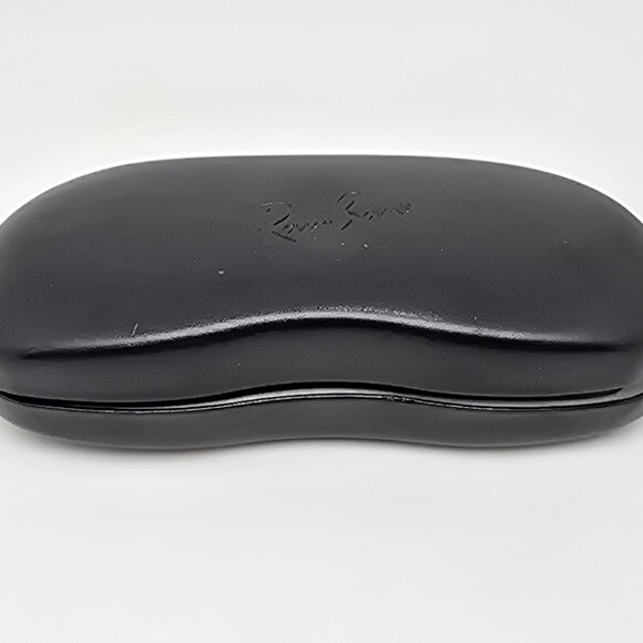 *SOLD* Ray-Ban RB5388 2034 Jeffrey Black on Transparent Eyeglasses Frame w/ Case - Picture 15 of 16